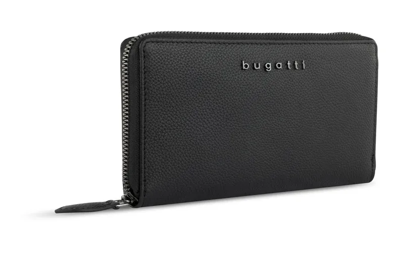 Bugatti Portemonnaie Bella 18.5 cm, Schwarz
