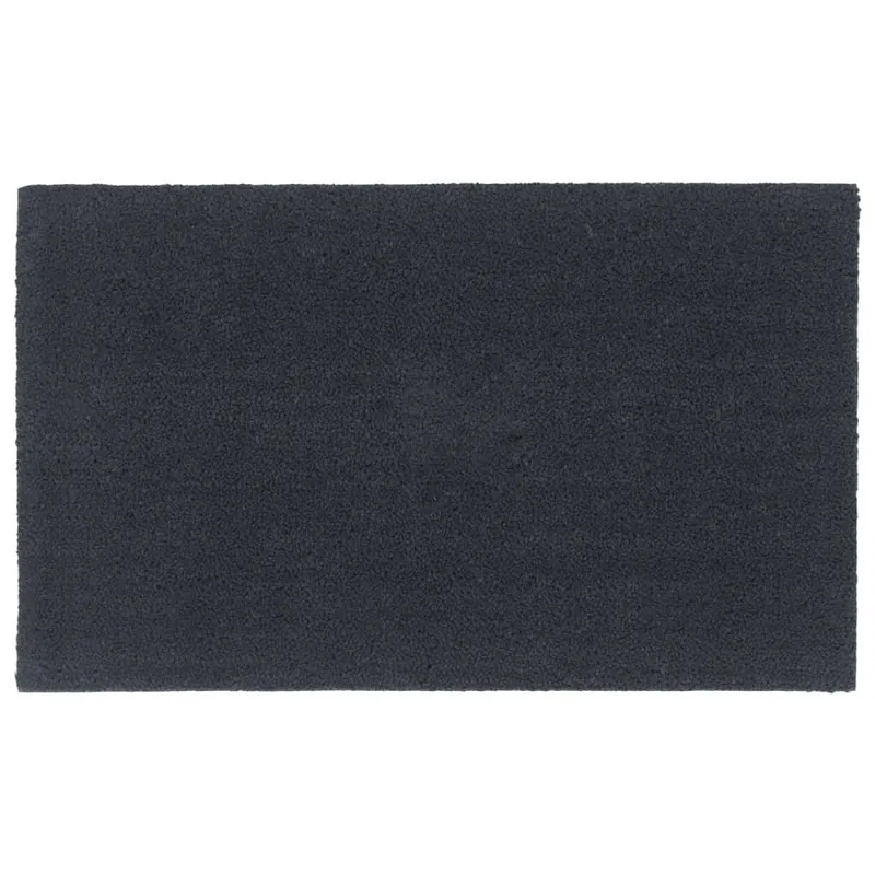 Fußmatte Dunkelgrau 90x150 cm Kokosfaser Getuftet
