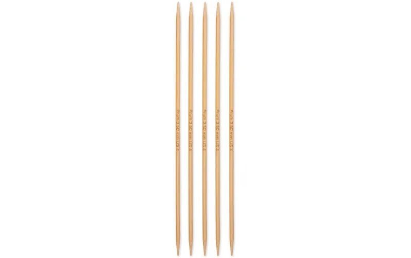 Prym 1530 Strumpfstricknadel BAMBUS 3.50 mm, 20 cm