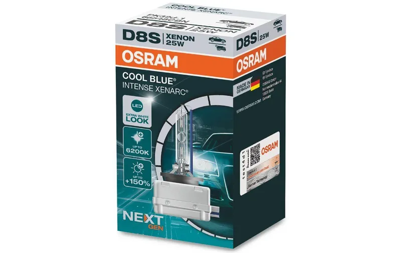 OSRAM Glühlampen D8S XENARC CBN 25W PK32d-1 LKW/PKW