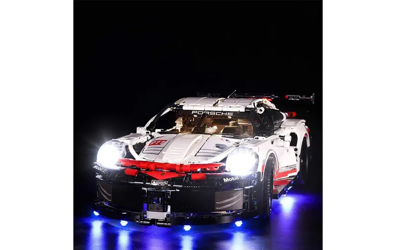 BrickBling LED-Licht-Set pour LEGO® Porsche 911 RSR (42096)