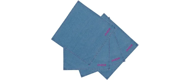 pad tessutoserviette Denim Glücklich 45 cm x 45 cm, 2 pezzi