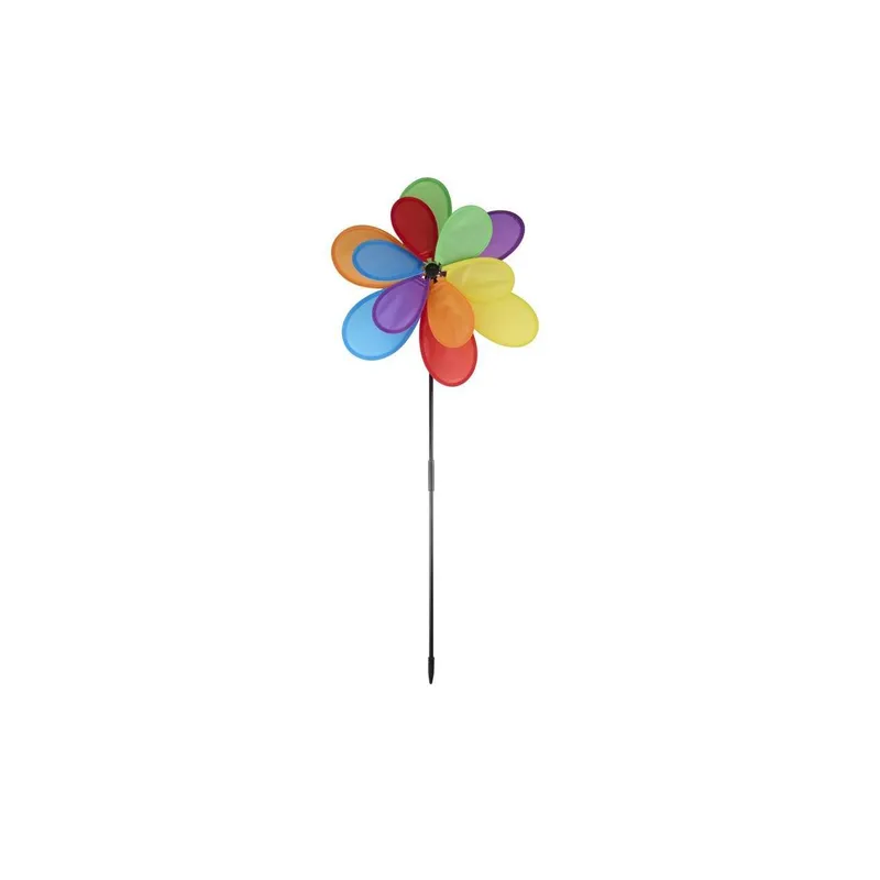 Arti Casa 502175 Gartenwindrad Kunsttissu Blume multicolore