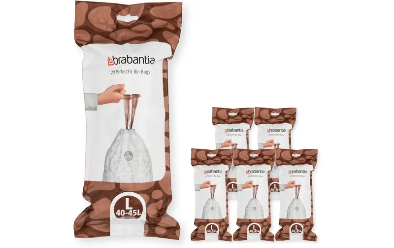 Brabantia Kehrichtsack PerfectFit L 40-45 l, 120 pieces