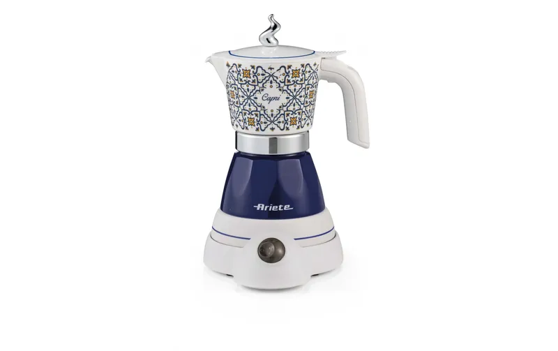 Ariete Capri Moka pour 4 Tassen, bleu foncé