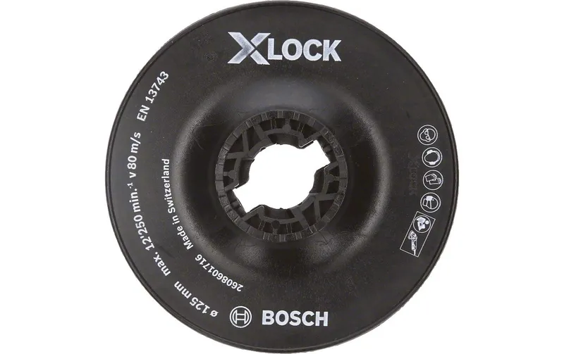 Bosch Professional Stützteller X-LOCK 125 mm hart