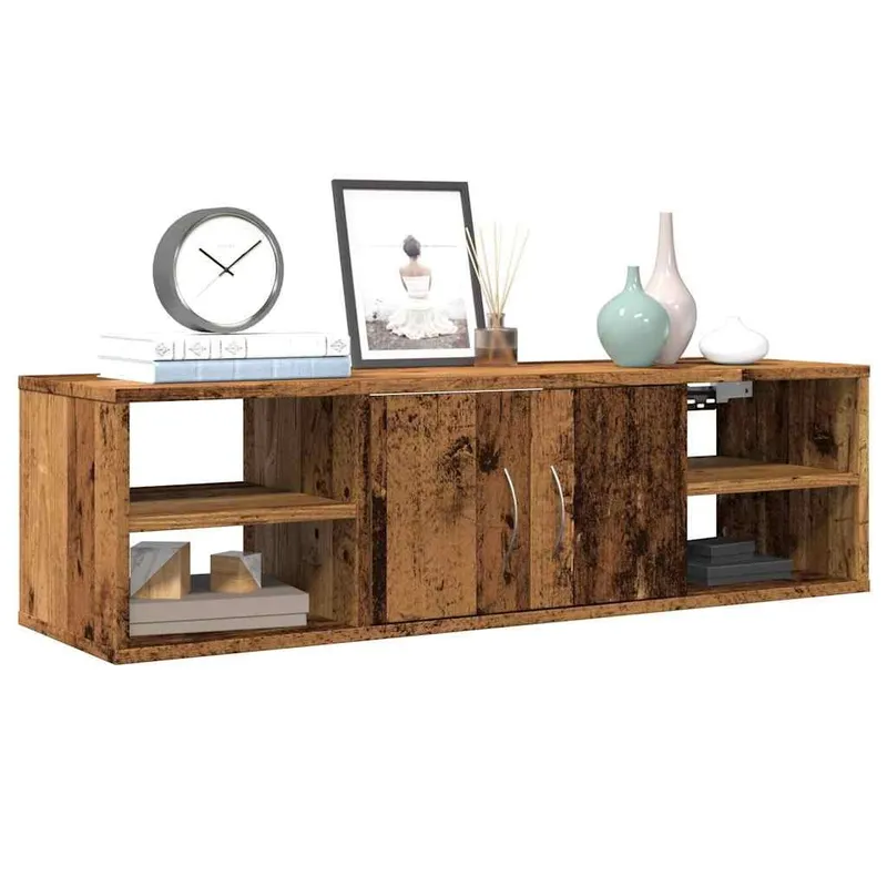 Wandschrank Altholz-Optik 101x30x29 cm derivato del legno