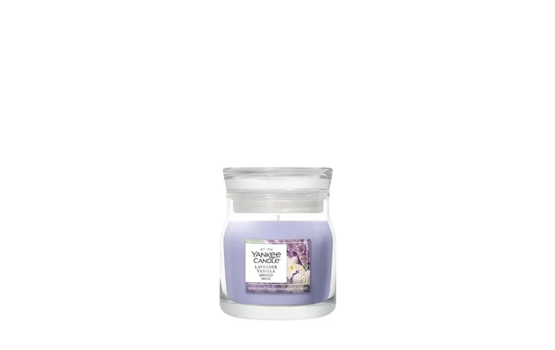 Yankee Candle Signature Duftkerze Lavender Vanilla Signature Small Jar