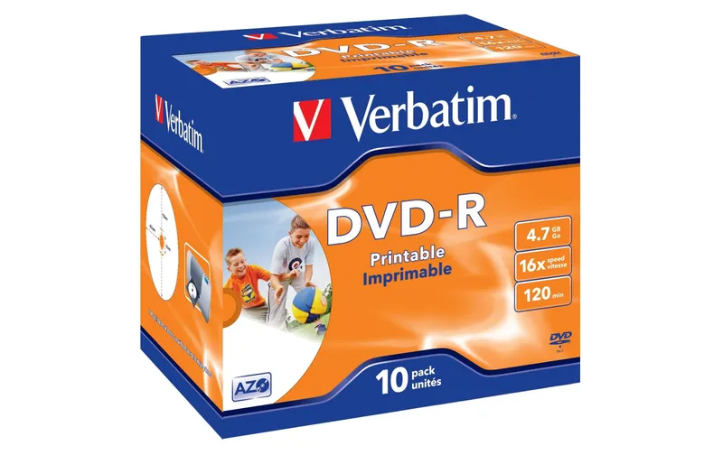 Verbatim DVD-R 4.7 GB, Jewelcase (10 Stück)