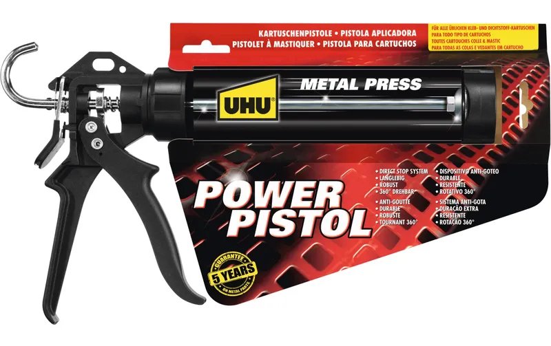 UHU Kartuschenpistole Power Pistol Schwarz