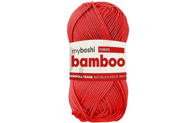 myBoshi Wolle Bamboo tomate