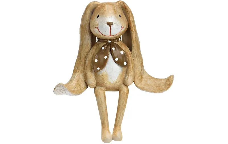 G. Wurm Aufsteller Hase 12 cm, brown