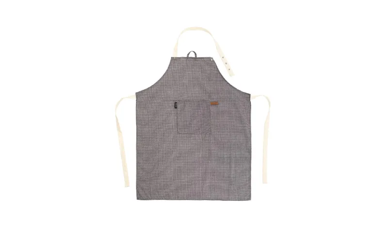 Tiseco Kochschürze Sherlock Checker gris