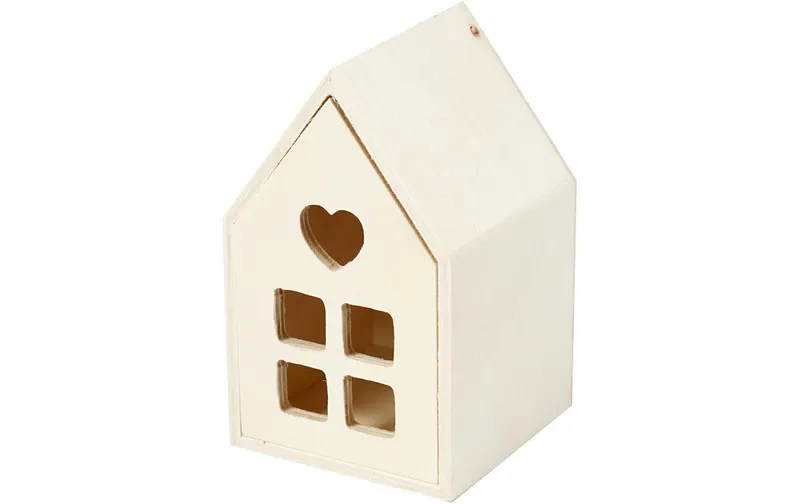 Creativ Company Holzartikel Dekohaus 1 pièces
