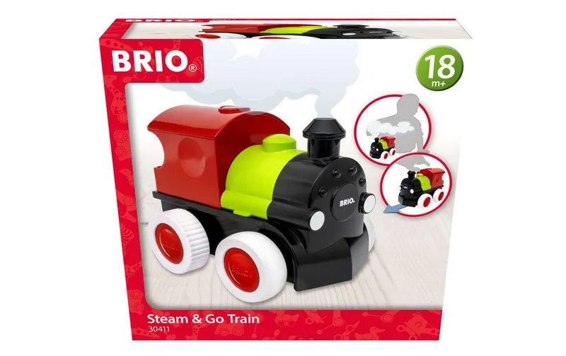BRIO Eisenbahn Steam & Go Train