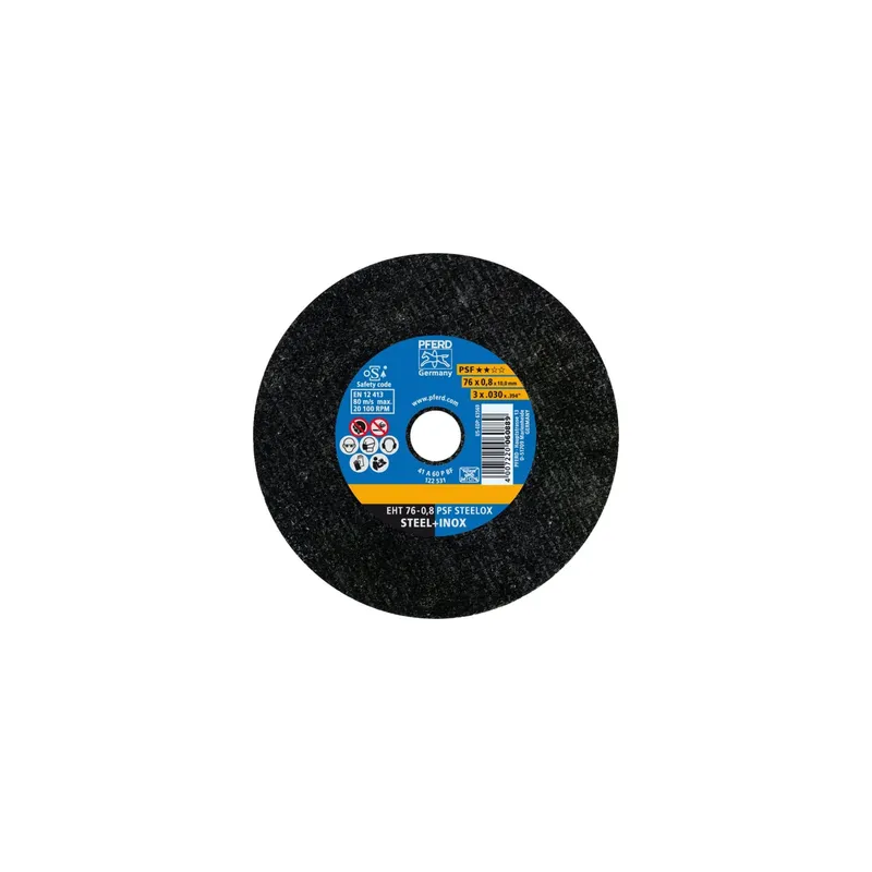 Pferd Trennscheibe EHT 76 x 0.8 x 10 mm gerade