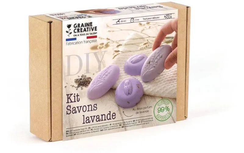 Graine Créative Graine Créative Seifen DIY Kit Lavendel Lavendel