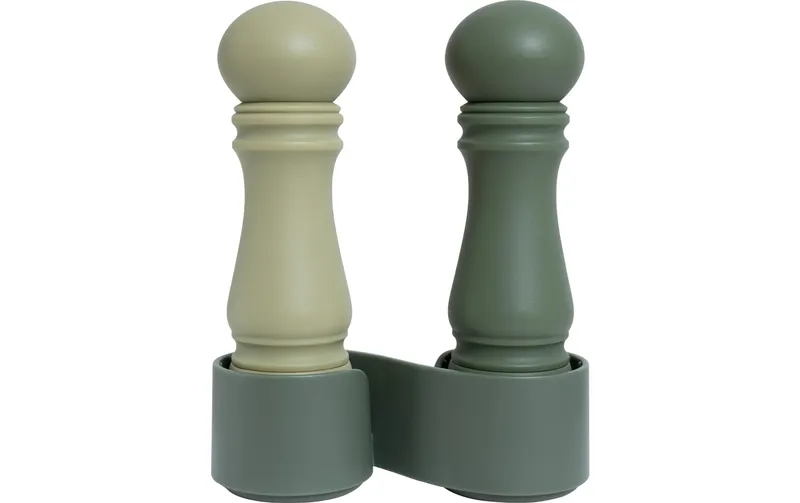 Crushgrind Salz- et Pfeffermühle Mini Grinder Set Salbeigrün/Parsley