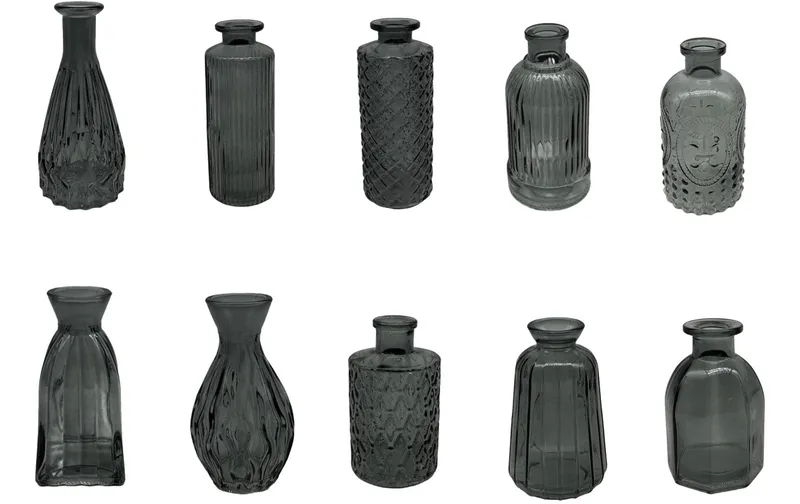 relaxdays Vasen-Set grigio