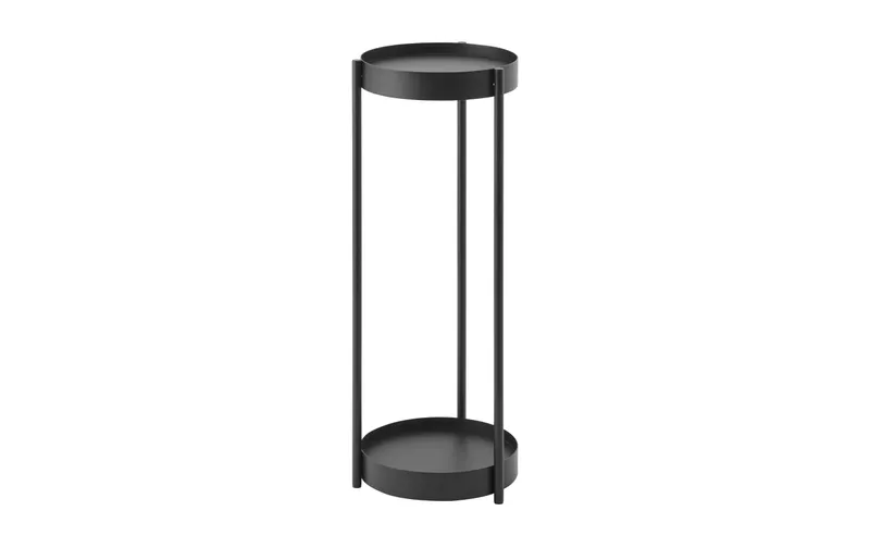Yamazaki Pflanzenständer Tower 25 x 26.5 x 70 cm nero