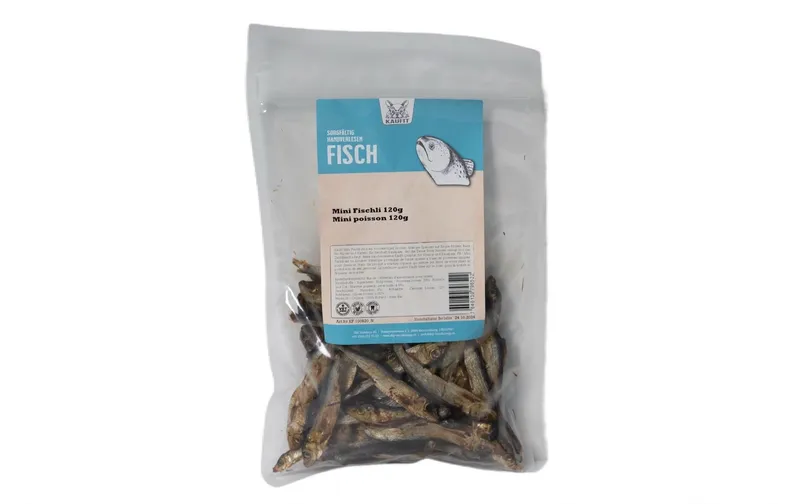 Kaufit Kauartikel Mini Fischli, 120 g