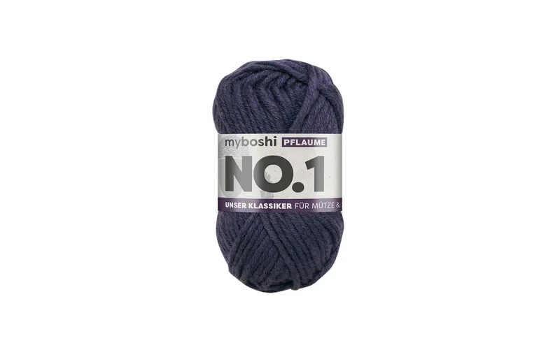 myBoshi Wolle Nr.1 Pflaume 50 g, 55 m