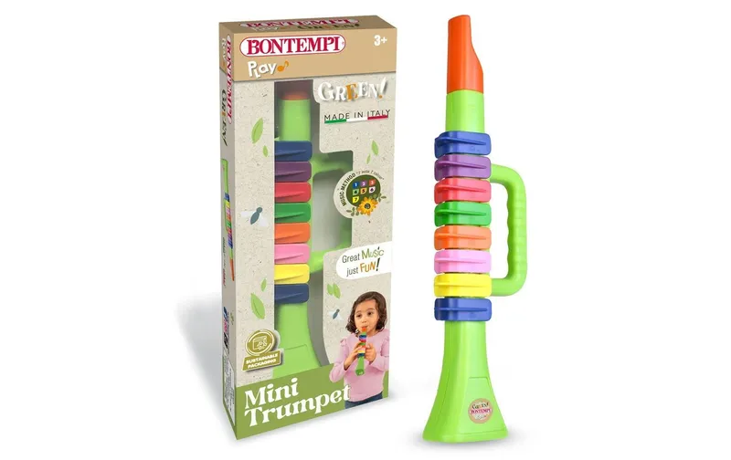 Bontempi Musikinstrument Trompete 27 cm, 8 Tasten