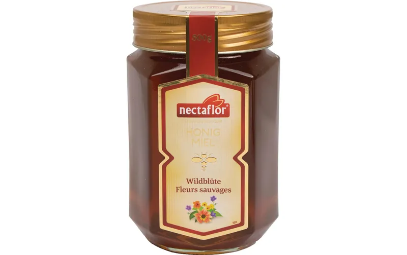 Nectaflor Glas Wildblütenhonig 500 g