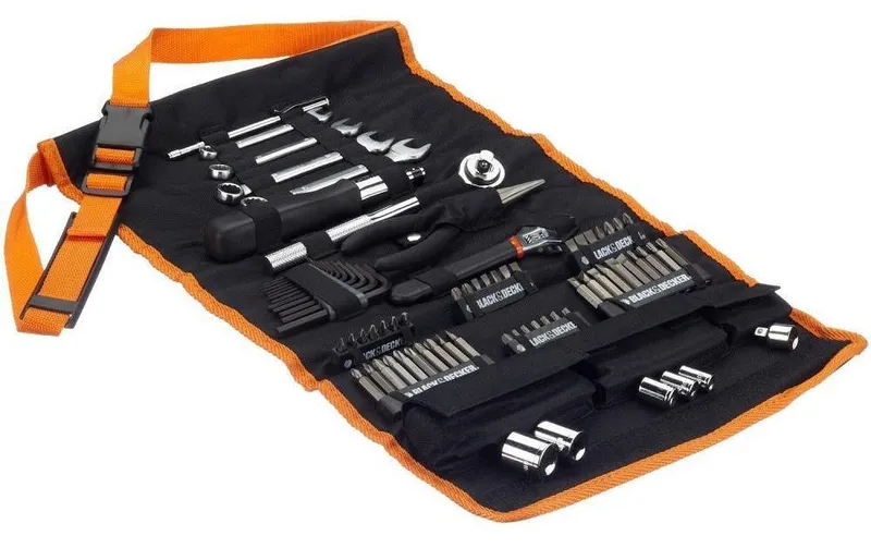 BLACK+DECKER Werkzeug-Set A7063 76 Teile