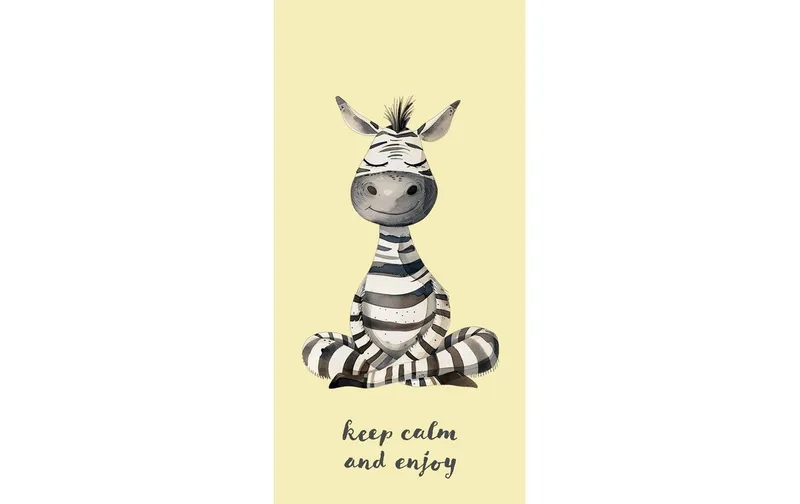 brun + Company Taschentücher Zebra 1 Päckchen à 10 Taschentücher
