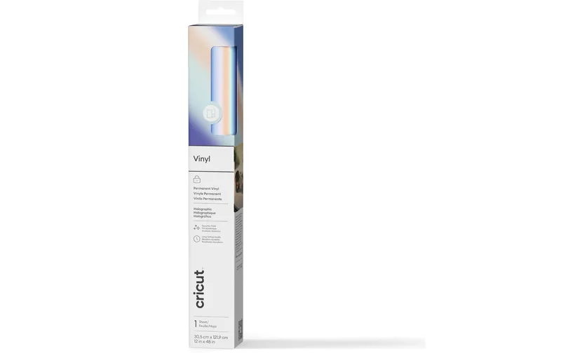 Cricut Vinylfolie Holographisch 30.5 x 122 cm, 1 pezzi, blu