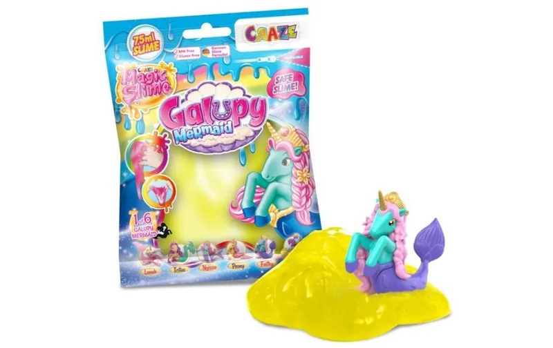 Craze Magic Slime Galupy Mermaid im Beutel