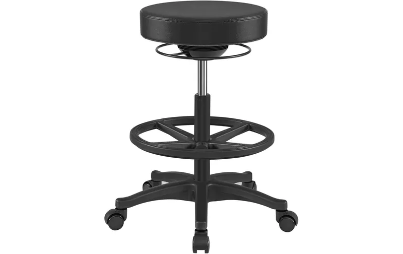 Songmics Hochsitz-Arbeitshocker nero, 81 cm