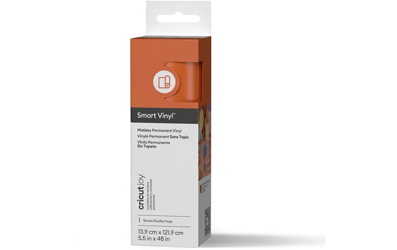 Cricut Vinylfolie Joy Permanent 13.9 x 121.9 cm, Orange