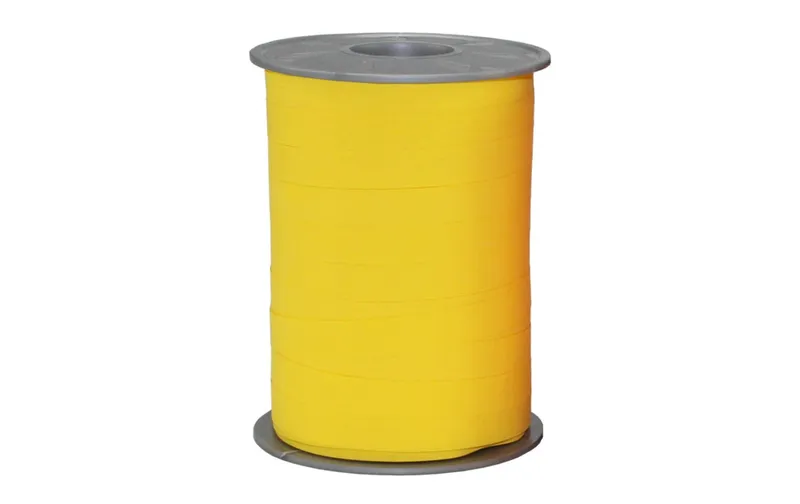 Pattberg Geschenkband Opak Matt 1 cm x 200 m: Gelb