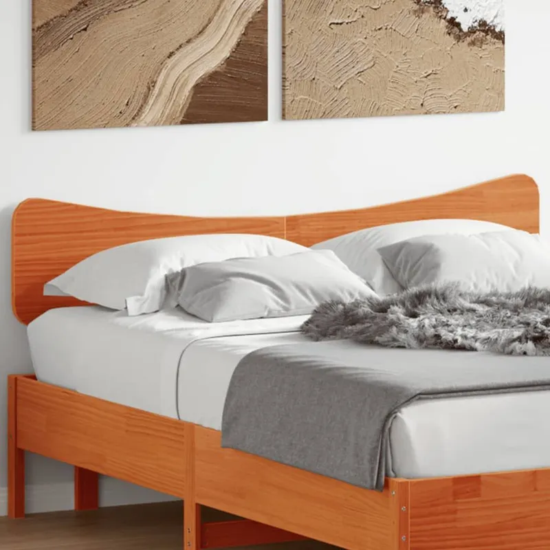 Kopfteil Wachsbraun 140 cm legno massiccio pino