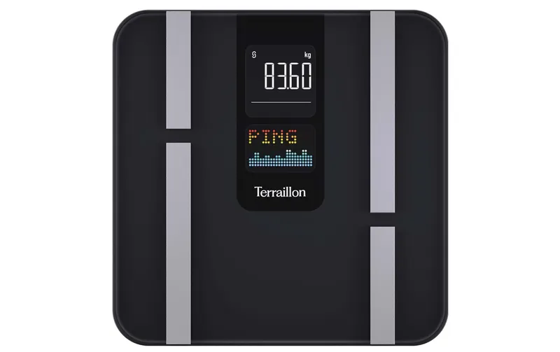 Terraillon Personenwaage Body Color Connect Schwarz
