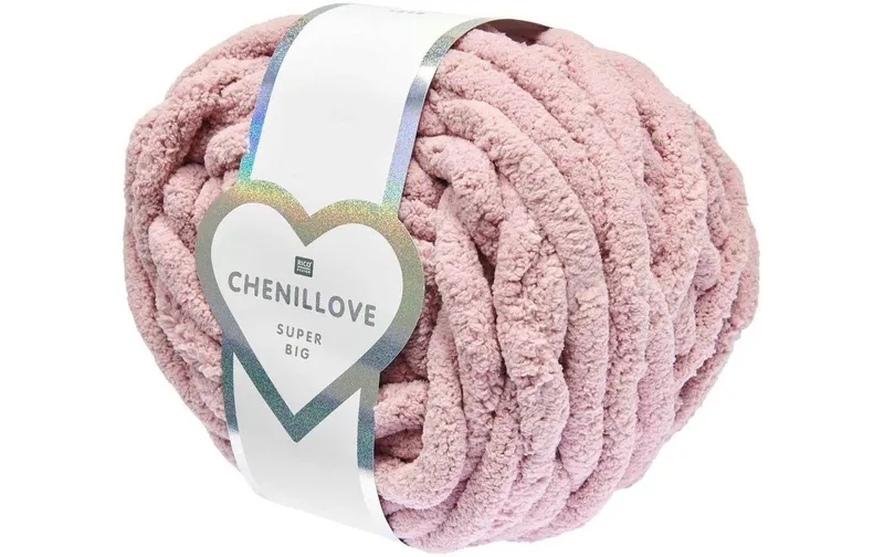 Rico Design Wolle Rico Chenillove Super Big 300 g, Flieder