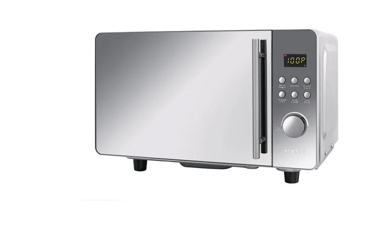 Koenig Mikrowelle rossoary Wave Silber