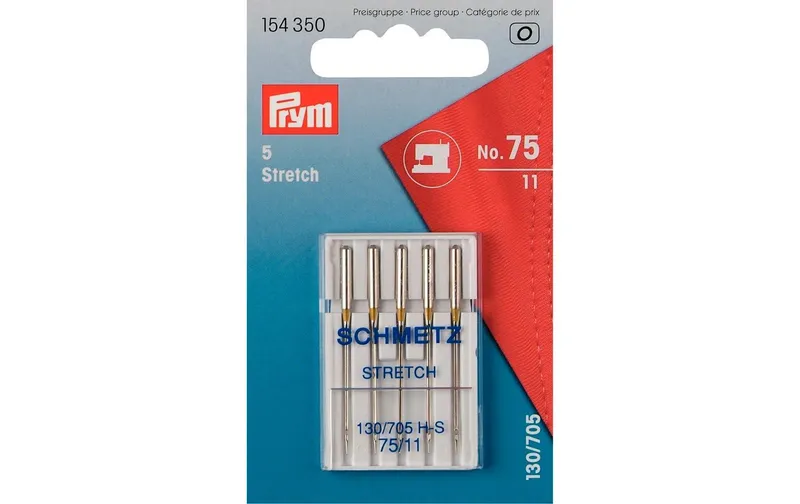 Prym Nähmaschinennadel Nr. 75 Stretch 5 pièces