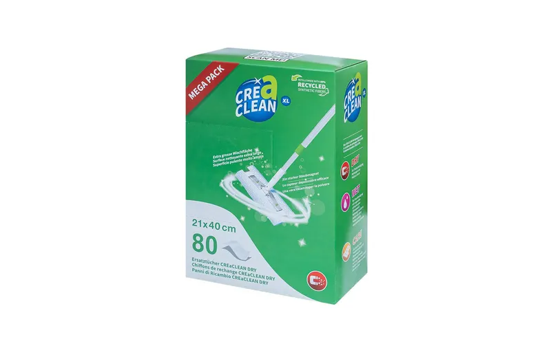 CreaClean Ersatztuch Dry XL 80 pieces