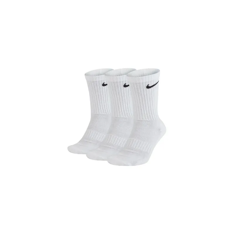 NIKE Crew Socks 3 Pack 38-42, white/black