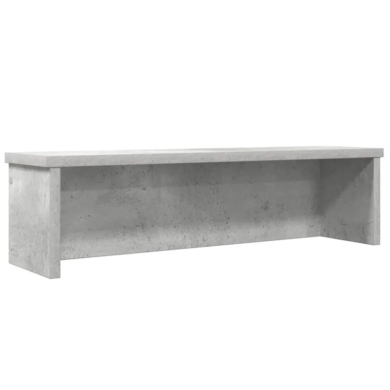 Étagère de cuisine empilable gris béton 60x15x16 cm