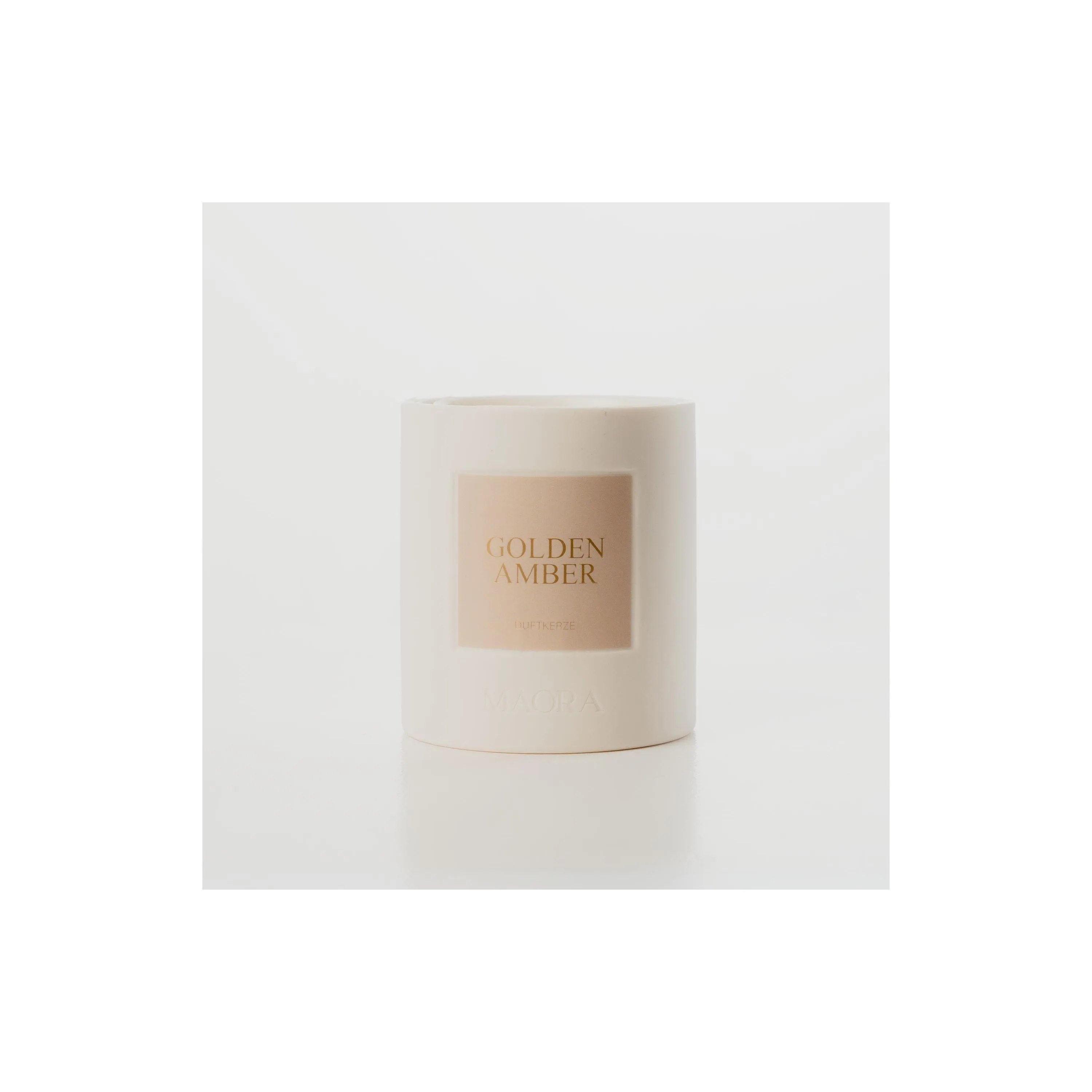 MAORA Duftkerze Golden Amber 200g
