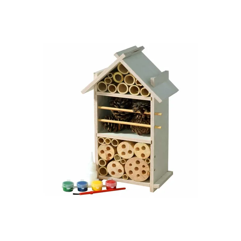 dobar Insektenhotel Bastelset, 16 x 9.5 x 28 cm