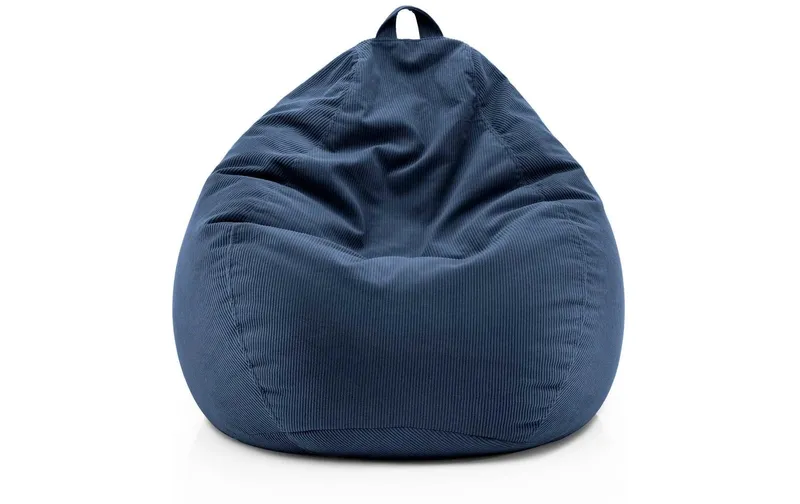 Lumaland Sitzsack 185 l Comfort Polyester (PES), Blau