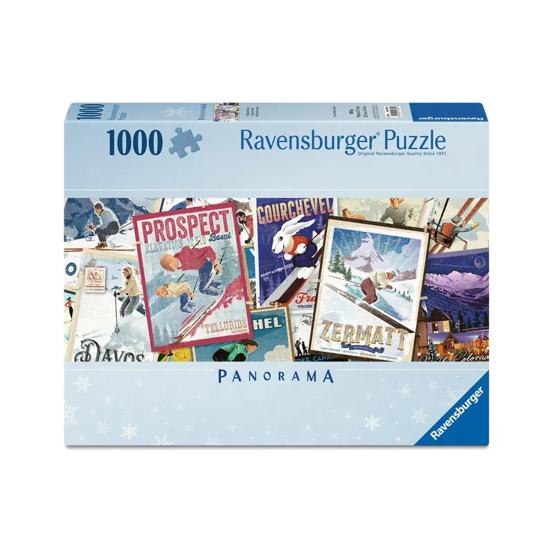 Ravensburger Vintage Ski-Poster
