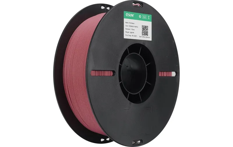 eSun Filament eSun, Filament , PLA MT, Morandi-Lila 1.75 mm 1 kg
