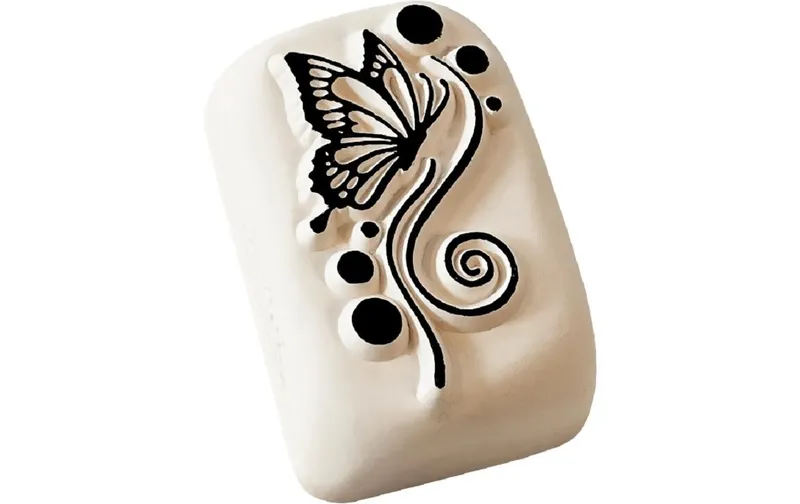 LaDot Tattoostempel Schmetterling Medium