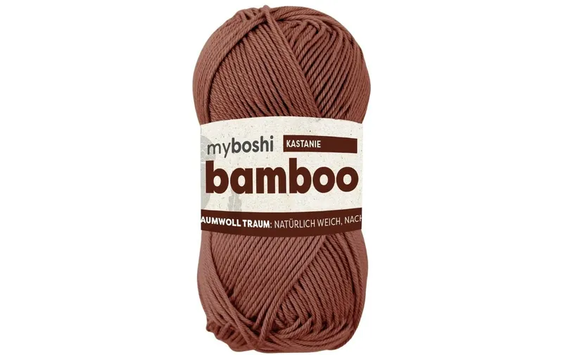myBoshi Wolle Bamboo kastanie